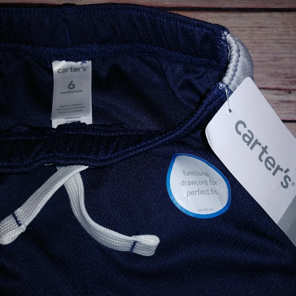 Carter’s Shorts, Navy - 6 Months
